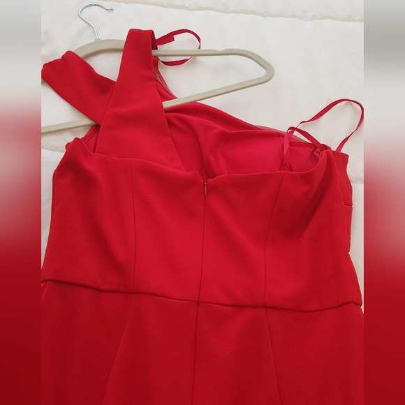COPY - MELANIE LYNE MAXI RED DRESS SIZE 6 LIKE NEW! - Picture 12 of 16